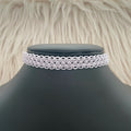 Violetti choker