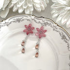 Sinivuokko-korvakorut