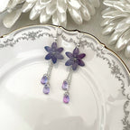 Sinivuokko-korvakorut