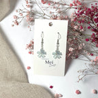 Vaaleat sammalleimu-korvakorut