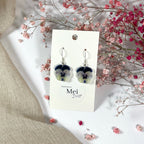 Orvokki-korvakorut koukulla