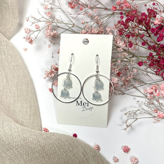 Kielo-korvakorut renkailla