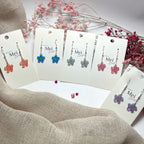 Lemmikki-korvakorut yhdellä kukalla