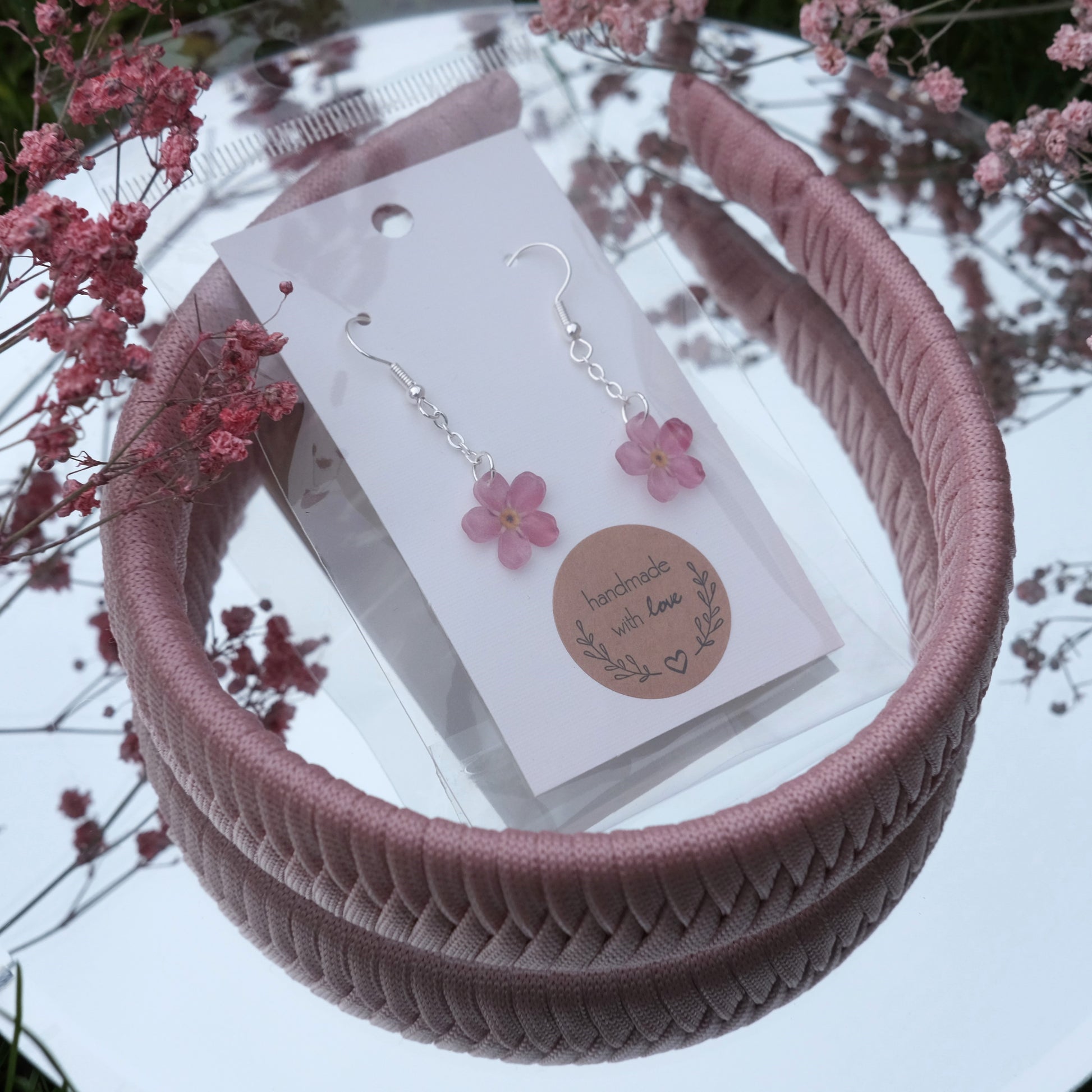 Korvis-hiuspantasetti (vaaleanpunainen)