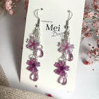 Sammalleimu-korvakorut helmillä